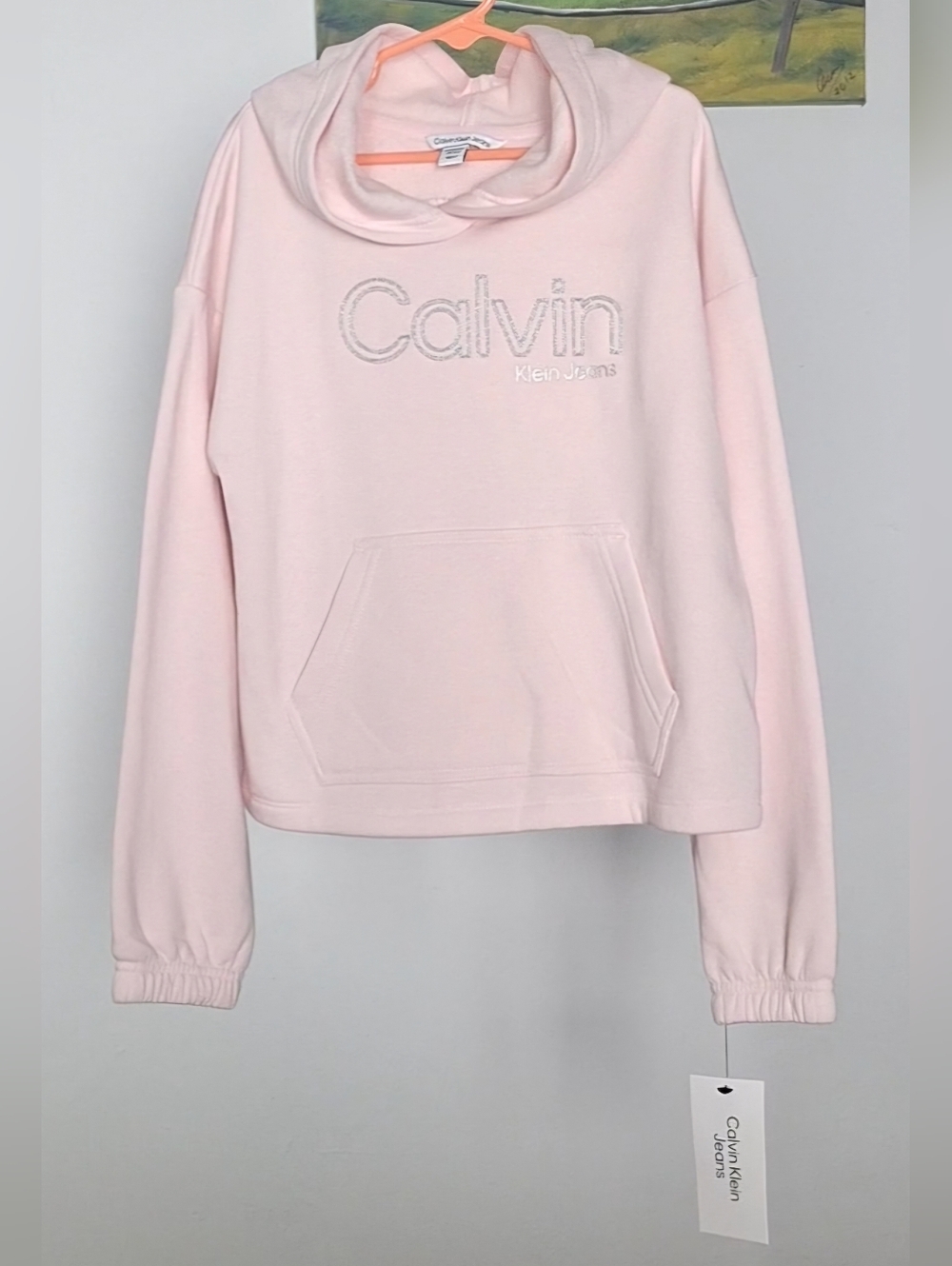 Calvin Klein Girls Pullover Hoodie